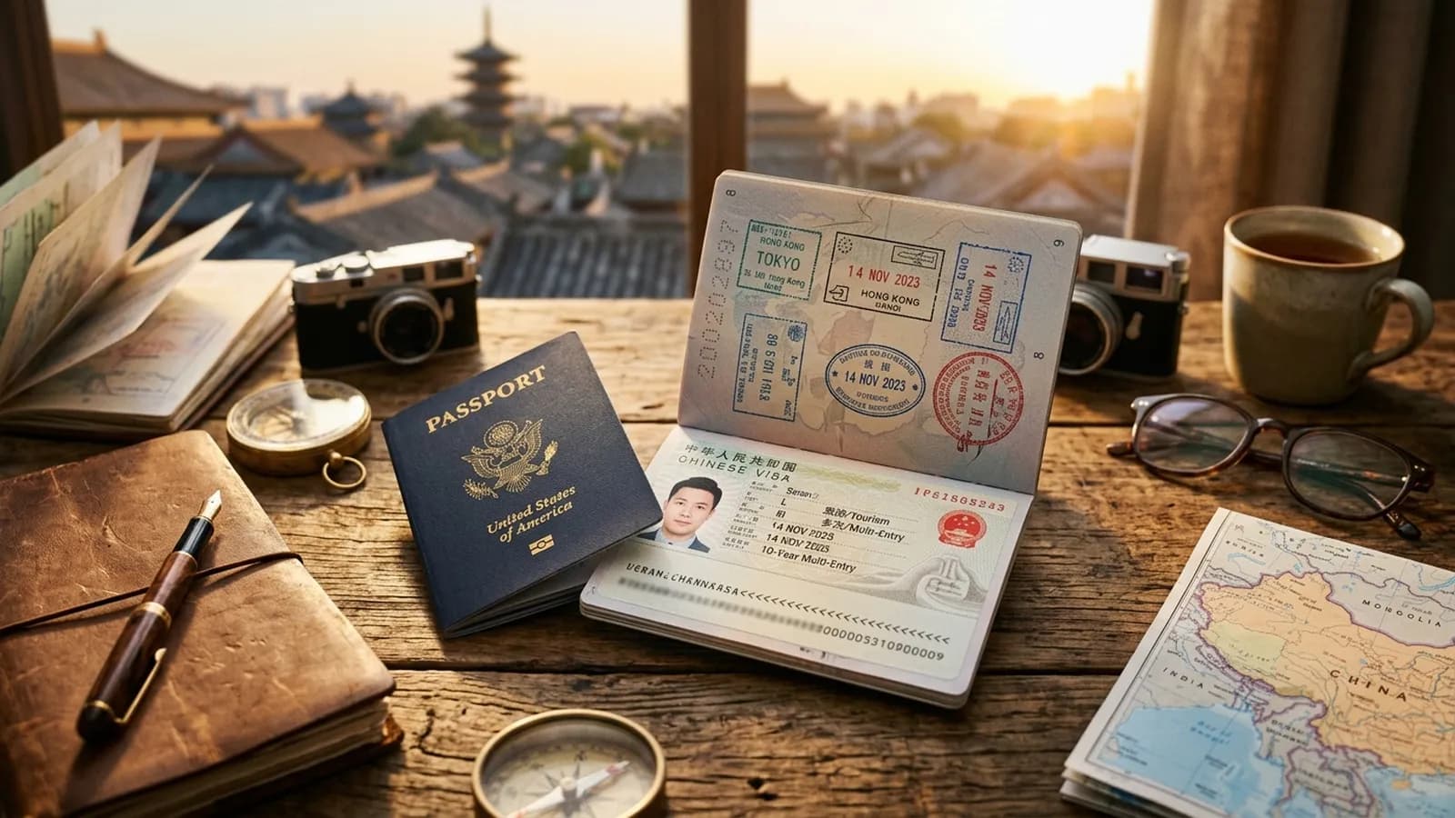 美国公民10年中国签证:申请指南