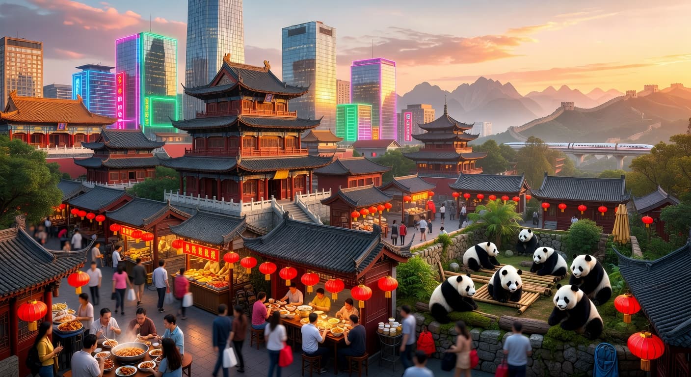 Chengdu: Pandas and Sichuan Food Paradise