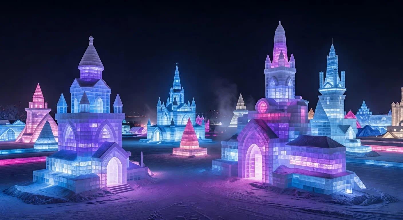 Winter in China: Harbin Ice Festival and Beyond